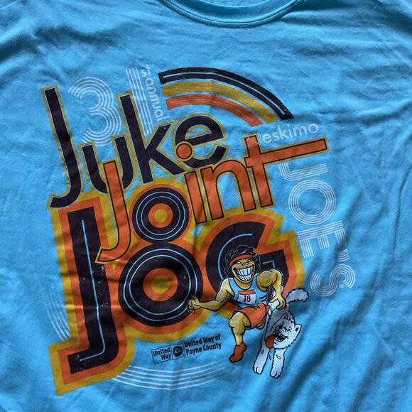Juke Joint Jog Graphic TShirt - Sz XL - Picture 1 of 4